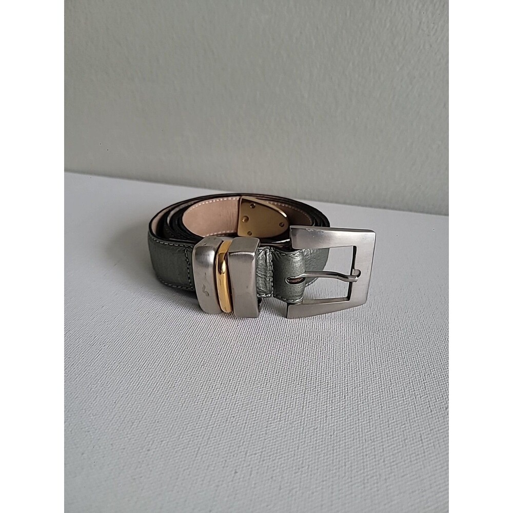 Leatherock Leather Belt Sz L Steampunk Rodeo Bohemian